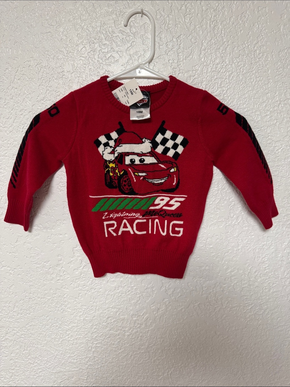 Car’s Disney Winter Themed Sweater 18M BNWT